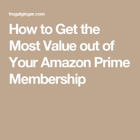 How to Get the Most Value out of Your Amazon Prime Membership Free Amazon Prime, Free Groceries, Amazon Prime Day, Amazon Shopping, Business Insider, Free Amazon Products, Ways To Save Money, Prime Video, Money Tips