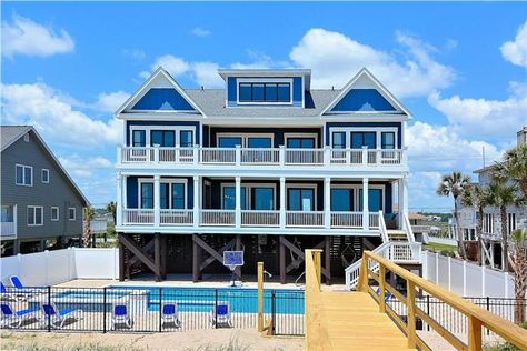 Summer Salt 1381 S. Waccamaw Drive, Garden City, SC 29576 | Beach Realty Themed Game Room, Outdoor Sound System, Plum Island, Outer Banks Vacation, Kiddie Pool, Garden City, Places Of Interest, Pool Hot Tub, Beach Bum