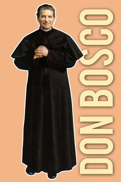 St John Bosco, Mother Mary Images, Don Bosco, Jesus Wallpaper, Mother Mary, Catholic Faith, Inspirational People, All Saints, St John