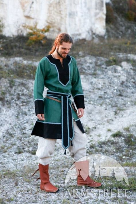 Norse Clothing, Mens Tunic, Medieval Tunic, Viking Tunic, Viking Garb, Medieval Garb, Medieval Clothes, Viking Clothing, Diy Kostüm