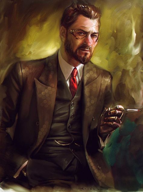 adam jensen vintage mood , °E L I A N T •°^∆^°• E L I A S° on ArtStation at https://www.artstation.com/artwork/blGQo Shadowrun Character Art, Cyberpunk Male, Shadowrun Rpg, Cyberpunk 2020, Cyberpunk Rpg, World Of Darkness, Cyberpunk Character, Cyberpunk Art, Space Opera