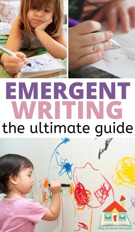 Emergent Writing, Learning Colors Activities, Writing Development, Stages Of Writing, Handwriting Activities, Homeschool Writing, Handwriting Alphabet, Skills Activities, Pre Writing