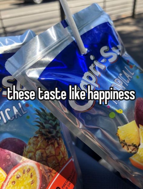 Capri Sun Aesthetic, Sun Aesthetic, Capri Sun, Light Blue Aesthetic, Love The Earth, Different Foods, I Scream, Girls Life, Different Recipes