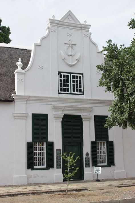 Cape Dutch Gable Facades, Dutch Buildings, Cape Dutch Architecture, Dutch Gable, Dutch Houses, Georgiana Design, Modern Cape, Midland Hotel, South African Homes