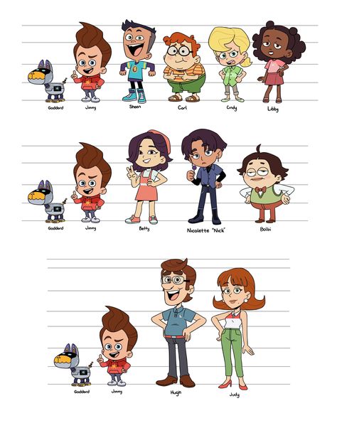 Chuck Jones Art, Kiana Mai, Simple Characters, Graphic Painting, Different Drawing Styles, Jimmy Neutron, Nickelodeon Cartoons, Different Art Styles, Animation Reference