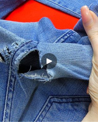 Fix Ripped Jeans, Sewing Clothes, Ripped Jeans, Sewing, Clothes