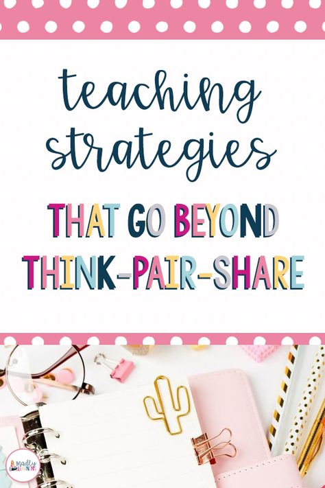 "Take your teaching strategies to the next level with these creative alternatives to Think/Pair/Share! Elevate engagement in the classroom with these fresh ideas. #teachingstrategies #classroomengagement #teacherresources" Direct Instruction Strategies, Engagement Strategies Elementary, Classroom Engagement Strategies, Reading Engagement Strategies, Kagan Strategies, Student Engagement Strategies, Think Pair Share, Interactive Math Journals, Classroom Engagement