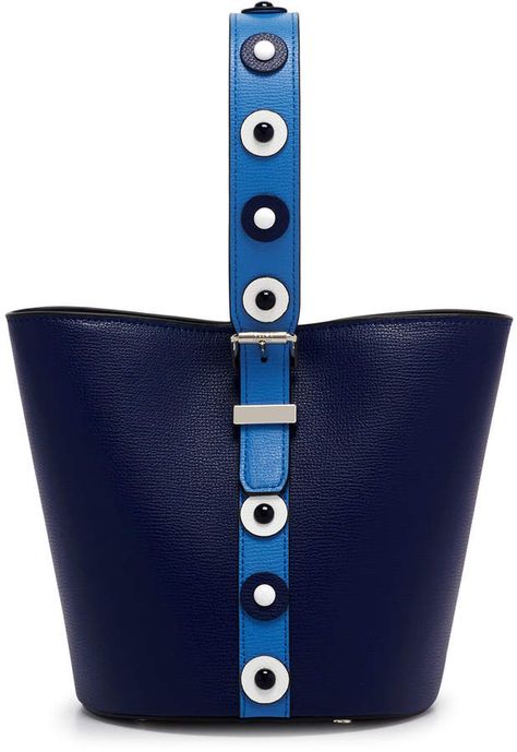 Henri Bendel Novelty Single Handle Bucket Tote #bag #bags #handbags #shoulderbag #bolsa #style #affiliate #accessories #shopstyle #womensfashion #mystyle #totebag Trendy Blue Bag With Adjustable Handle, Blue Top Handle Bag With Adjustable Handle, Bag Hardware For Handmade Bags & Purses, High-end Blue Bag With Detachable Handle, High-end Blue Box Bag With Detachable Handle, Women's Fashion, Unique Handbags, Swag Bag, Best Handbags