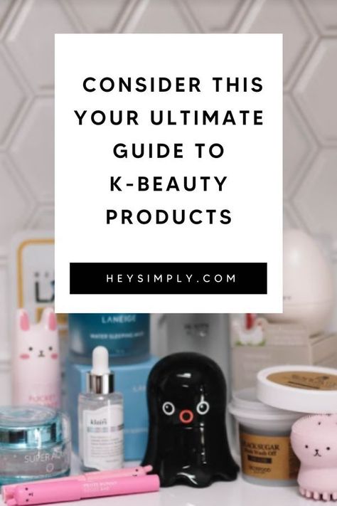 K-Beauty Kbeauty Korean Makeup Products, K Beauty Makeup Products, Must Haves Skin Care, How To Look Prettier, Korean Beauty Makeup, Products For Glowing Skin, Korean Makeup Brands, Korean Glass Skin, Look Prettier