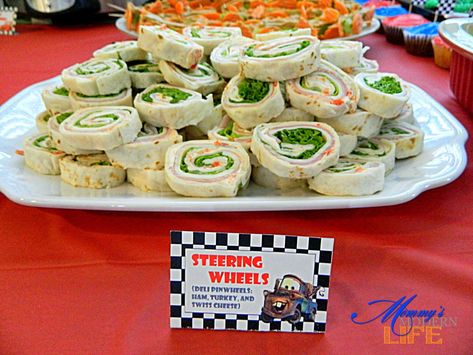 Rc Car Themed Birthday, Transportation Birthday Food Ideas, Transportation Themed Food, Need Four Speed Birthday Food, Cars Food Ideas, Cars Birthday Food Ideas, Cars Theme Food, Lightning Mcqueen Birthday Party Ideas Food, Hot Wheels Birthday Food