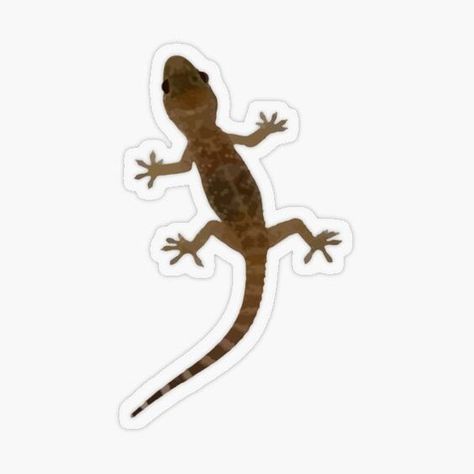 Decorate windows, personalize water bottles, or stick ‘em wherever Removable, kiss-cut vinyl stickers Super durable and water-resistant 1/8 inch (3.2mm) transparent border around each design Transparent with adhesive back, perfect for glass and plastic Sticker types may be printed and shipped from different locations House Gecko, Small Lizard, Exotic Pet, Small Lizards, Mediterranean House, Stickers Stationery, Hydroflask Stickers, Mediterranean Homes, Quirky Design