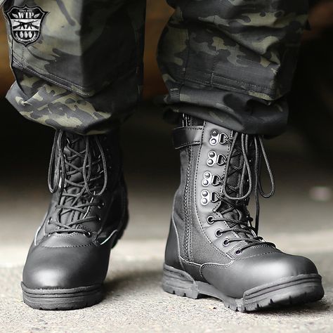 Tactical Combat Boots, Funky Clothing, Rivers And Roads, Like Father Like Daughter, Military Combat Boots, Army Boots, Black Combat Boots, Funky Outfits, Tactical Boots