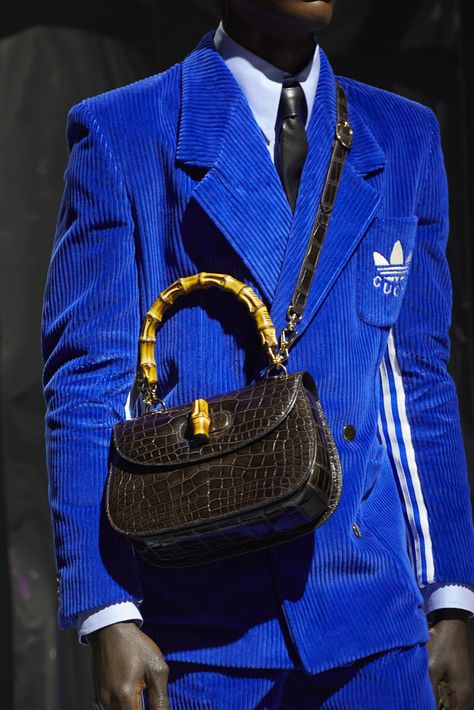 Gucci Offers New Takes On House Icons for Fall 2022 - PurseBlog Gucci Shoes Outfit, Alessandro Michele Gucci, Gucci X Adidas, Adidas Gucci, Gucci Suit, Bags 2022, Contemporary Light, Gucci Brand, Shoes Outfit