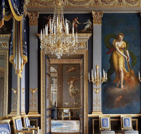 Chateaux Interiors, Palace Interior, French Style Furniture, French Architecture, French Interior, Classical Architecture, Stately Home, Empire Style, French Decor