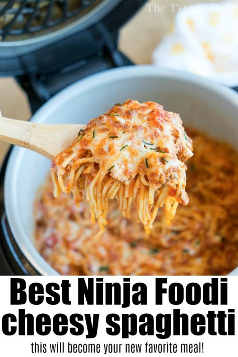 Ninja Foodi Spaghetti, Pressure Cooker Recipes Pasta, Cheesy Noodles, Easy Baked Spaghetti Recipe, Cheesy Baked Spaghetti, Pressure Cooker Pasta, Panini Recipes Chicken, Easy Baked Spaghetti, Best Pressure Cooker Recipes