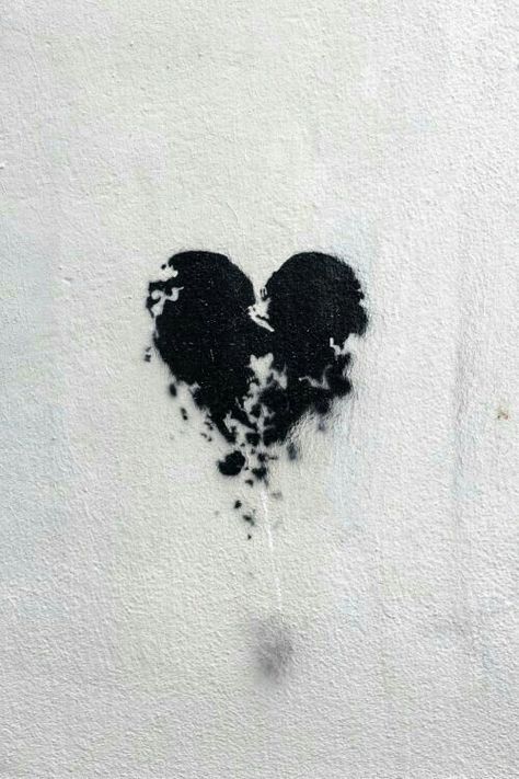 Love Ideas, Heart Tattoo Designs, Lost Love, Heart Tattoo, Black Heart, Tattoo Designs, Lost, White, Black