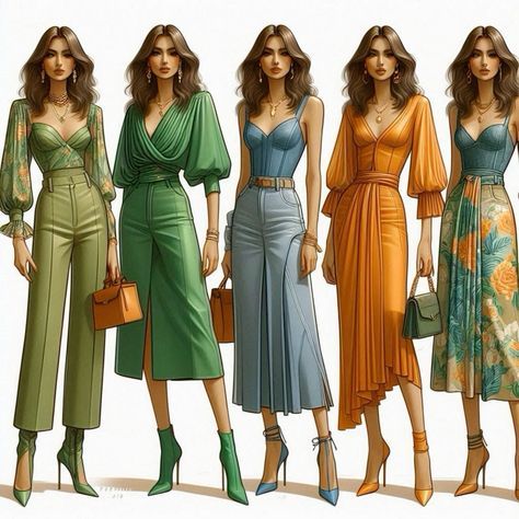 Soft Dramatic Dress, Soft Dramatic Outfit, Waist Emphasis, Dramatic Outfits, Midi Pencil Skirts, Draped Tops, Square Neck Tops, Fashion Illustration Face, Luxe Aesthetic