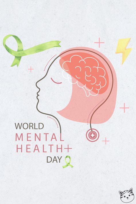 World Mental Health Day is to raise awareness of mental health issues around the world and to mobilize efforts in support of mental health. #billebon #mentalhealth #healthday #mentalillness #wellbeing #support #mentalhealthday Mental Health Inspiration, World Mental Health Day, Neck Exercises, Mental Health Day, Breast Health, Lose Pounds, Health Day, Mental Health Support, Health Challenge