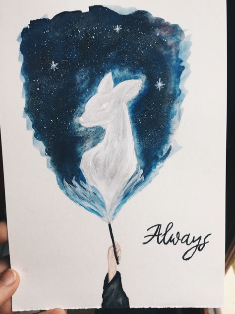 After all this time,always,Snape Always quote,Harry Potter quotes Printables,Printable Potter Quote, Fanart Harry Potter, Snape Always, Snape And Lily, Art Ideas For Teens, Art Harry Potter, Harry Potter Painting, Always Harry Potter, Harry Potter Severus, Harry Potter Severus Snape