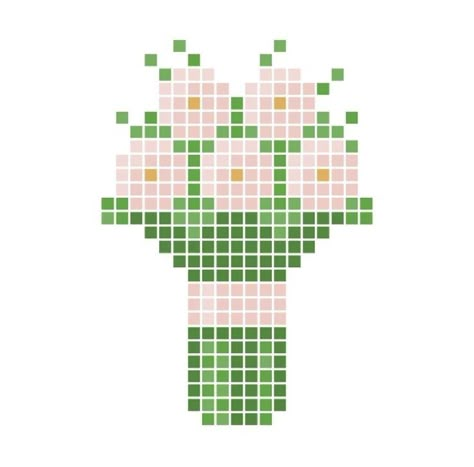 Pixel Drawing Flower, Grille Pixel Art, Graph Paper Drawings, Easy Perler Beads Ideas, Easy Pixel Art, Pixel Drawing, Diy Perler Bead Crafts, Pixel Art Grid, Graph Paper Art