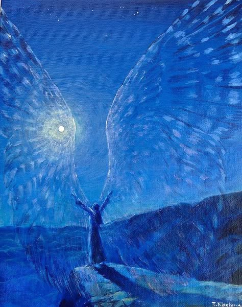 Emotional Painting, Spiritual Artwork, Spirited Art, Angel Painting, 캐릭��터 드로잉, Mystical Art, Visionary Art, Arte Fantasy, Ethereal Art