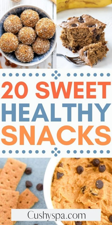 Sweet Healthy Snacks, Sweets Healthy, Family Snacks, Healthy Sweet Snacks, Healthy Sweet Treats, No Bake Snacks, Snack Treat, Low Calorie Snacks, Sweet Snacks Recipes