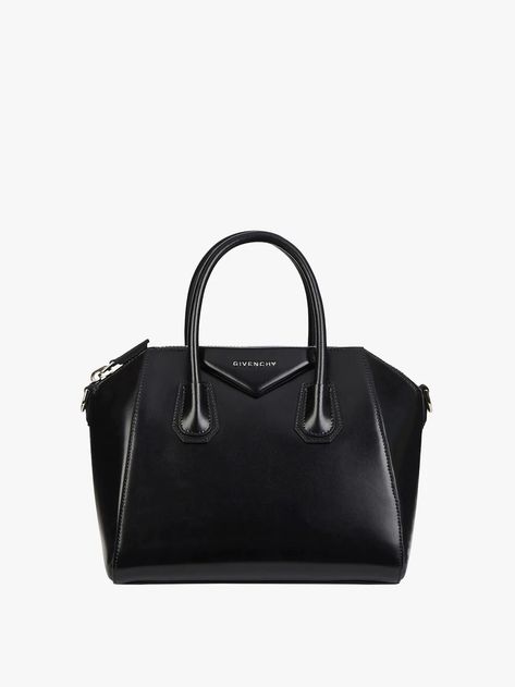 Givenchy Bag Antigona, Antigona Givenchy, Antigona Mini, Trapezoid Shape, Givenchy Antigona, Latest Handbags, Givenchy Bag, Givency Antigona Bag, Black Box