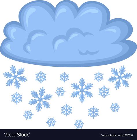 Snowing Illustration, Snowy Illustration, Snow Cartoon, Snow Clipart, Snow Drawing, Cloud Cartoon, Snow Picture, Make A Paper Flower, Snowy Pictures