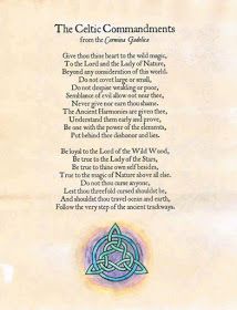 Elaina's Writing World: The Celtic Commandments Shamanic Tools, Mermaid Spells, Celtic Symbols And Meanings, Scottish Tattoo, Celtic Paganism, Celtic Christianity, Celtic Zodiac, Celtic Druids, Celtic Heritage