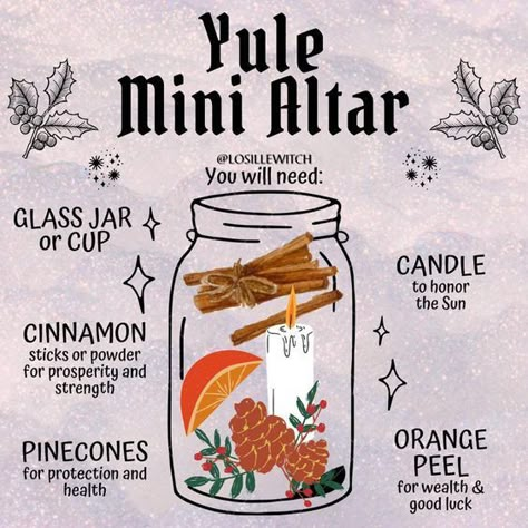 Wicca Holidays, Witch Recipes, Yule Traditions, Yule Crafts, Witch Life, Yule Celebration, Beginner Witch, Witchcraft Altar, Witchy Tips