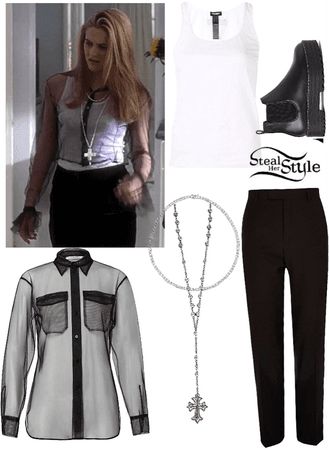 Clueless Vibes Outfit, Cher Inspired Outfits Clueless, Outfits From Clueless, Cher Horowitz Aesthetic Outfits, Cher Horowitz Outfit Inspiration, Cher Clueless Outfit Inspiration, 90s Clueless Fashion, Clueless Outfits Cher, Cher From Clueless Outfits