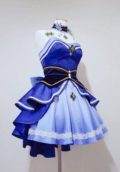 Magical Girl Outfit, Old Fashion Dresses, Clothing Design Sketches, Kawaii Fashion Outfits, Anime Dress, Fairytale Dress, Fantasy Dress, Kawaii Clothes, Cosplay Outfits