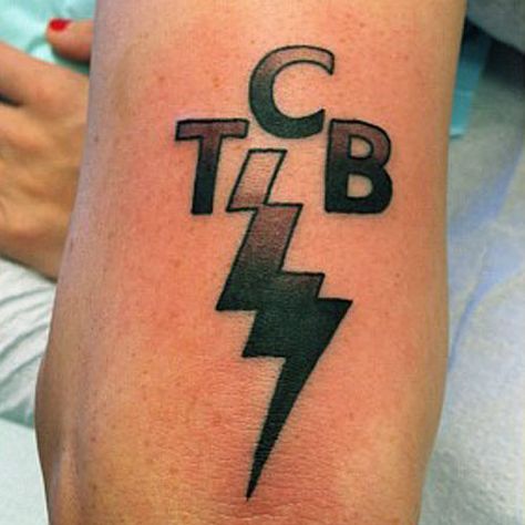 Lightning Bolt Tattoo Meaning, Justin Tattoo, Elvis Tattoo, Lightning Bolt Tattoo, Bolt Tattoo, Elbow Tattoos, Tattoo Now, Music Tattoos, Tattoo Meaning