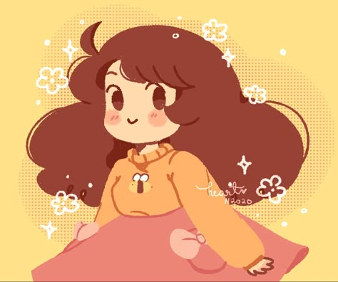 Bee And Puppycat, Paper Birds, Cute Art Styles, Cute Doodles, Cartoon Art Styles, Easy Drawings, Cartoon Art, A Girl, Art Inspo