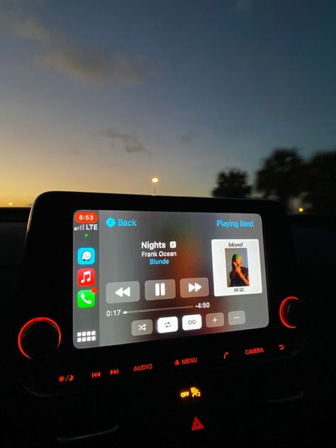 Frank Ocean Summer Aesthetic, Late Night Aesthetic Car, Late Night Vibes Playlist Cover, Frank Ocean Car, Nights Frank Ocean, Driving Wallpaper, Frank Ocean Songs, Car On Road, Time Background