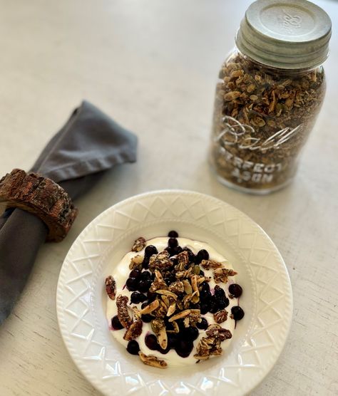 Discover a delicious and easy nut and seed granola recipe packed with healthy fats, fiber, and a satisfying crunch. Ideal for breakfast or an on-the-go snack. Seed Granola, Granola Recipe, On The Go Snacks, Granola Recipes, Healthy Fats, Granola, Seeds, Favorite Recipes, Snacks