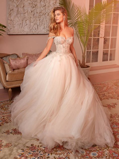 Blush Wedding Dress, Wedding Dresses Blush, Galia Lahav, Pink Wedding Dresses, Princess Wedding Dress, A Wedding Dress, Wedding Dress Couture, Wedding Dress Trends, Couture Wedding