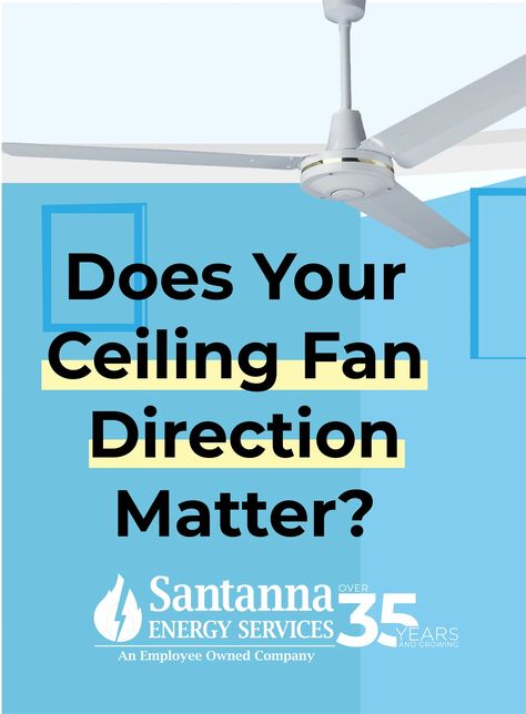 Ideal Ceiling Fan Direction in the Winter & Summer Ceiling Fan Directions, Ceiling Fan Direction Winter, Ceiling Fan Direction For Summer, Fan Direction For Summer, Fan Direction, Ceiling Fan Direction, Energy Efficient Appliances, Energy Saver, Smart Thermostats