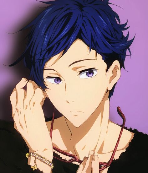 Rei, from Free! Rei Free, Free Eternal Summer, Anime Group, Splash Free, Free Iwatobi Swim Club, Kyoto Animation, Free Iwatobi, Eternal Summer, Iwatobi Swim Club