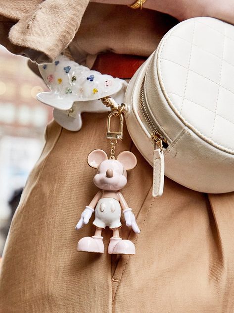 Mickey Mouse Bag, Disney Keychain, Purse Backpack, Disney Bag, Spring Event, Color Story, Bag Charms, Disney Fan, Neutral Palette