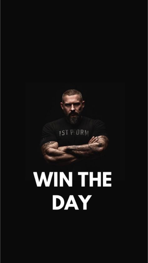 Win the Day” -Andy Frisella | Inspirational quotes, Quotes, Motivation Win The Day Wallpaper, Quotes On Winning Motivation, Win The Day Quotes, 75 Hard Vision Board, Andy Frisella Quotes, 75 Hard Wallpaper, Auto Quotes, Winning Motivation, Andy Frisella