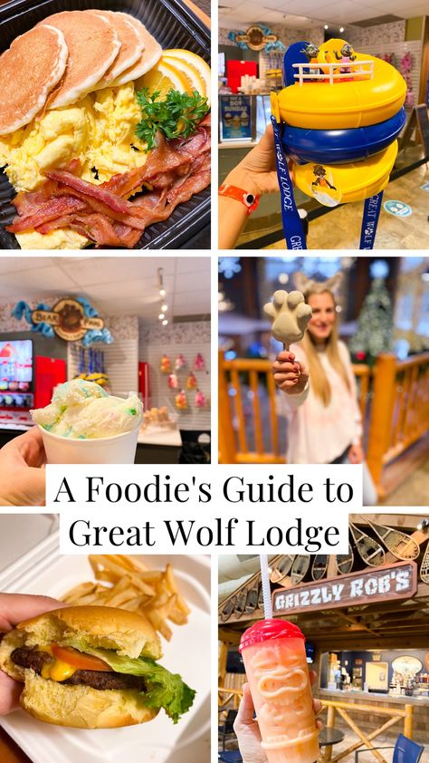 A Foodie’s Guide to Great Wolf Lodge – Olivia Michelle Great Wolf Lodge Food Packing List, Great Wolf Lodge Birthday Ideas, Great Wolf Lodge Surprise Ideas, What To Pack For Great Wolf Lodge, Grandmas Marathon, Great Wolf Lodge Packing List, The Great Wolf Lodge, Great Wolf Lodge Tips, Animal Kingdom Lodge Kidani Village