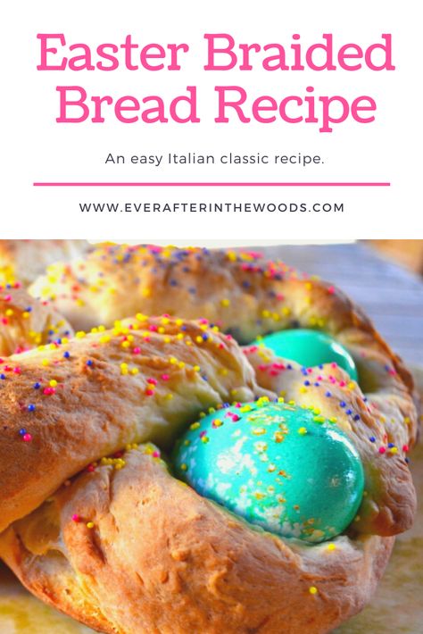 Part of our Easter tradition is to make Easter Bread. This is a sweet bread that is braided and has colored eggs nestled inside the folds. I love serving this with soft salted butter with our Easter dinner. Easter Italian, Easter Bread Recipe, Italian Easter Bread, Italian Easter, Easter Brunch Food, Easter Bread, Easter Morning, Bread Recipes Sweet, Easter Brunch