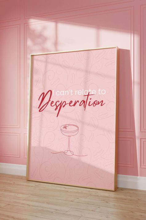 Sabrina Carpenter 'Espresso' Lyrics Wall Art, 'I Can't Relate to Desperation' Pop Song Lyric Poster, Coquette Room Decor, Digital Download Sabrina Carpenter Room Decor, Espresso Lyrics, Pop Song Lyrics, Lyrics Wall Art, Coquette Room Decor, Song Lyric Posters, Coquette Room, Dopamine Decor, Lyric Poster