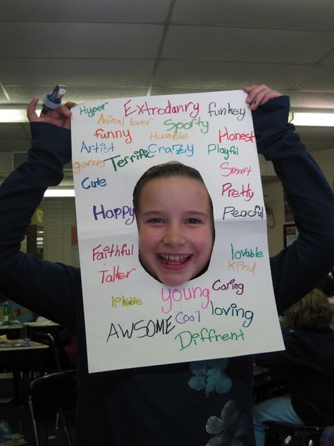 Positive Adjective Posters- great way to teach adjectives AND boost self-esteem! Love it!!! Teaching Character Traits, Teaching Character, Thinking Maps, Writers Workshop, Character Traits, Church Activities, Writer Workshop, Reading Workshop, Beginning Of School