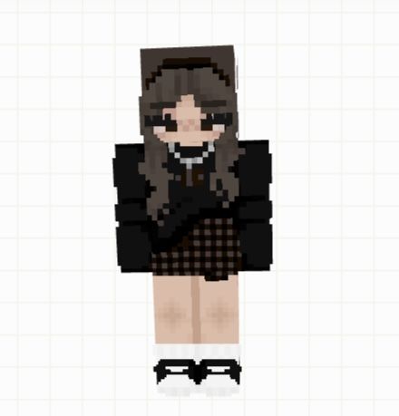 Mc Skins Aesthetic, Skinseed Minecraft Skins, Minecraft Outfits, Skin Mine, Minecraft Skins Aesthetic, Minecraft Girl Skins, Minecraft Blocks, Mc Skins, Aphmau Characters