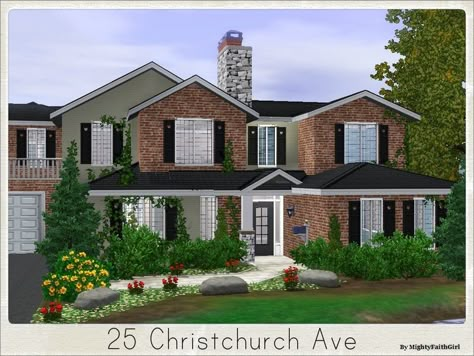 Sims 3 Family House, Sims House Cc, Sims 3 Houses, Sims 3 Houses Ideas, Sims 4 Family House, Sims4 House, Ts3 Cc, Sims 3 Cc Finds, Sims Inspiration