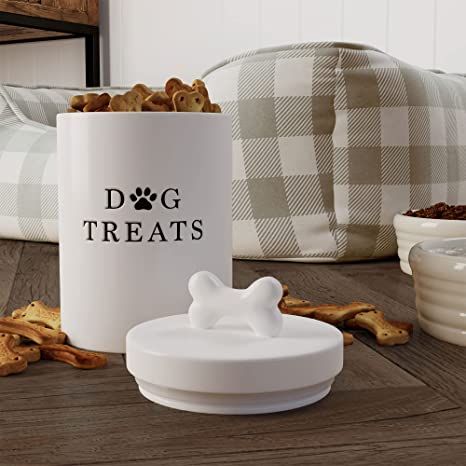 #dogtreat Ceramic Treat Jar, Dog Treat Jars, Cookie Holder, Dog Treat Storage, Dog Treat Container, Pet Food Storage Container, Dog Food Storage Containers, Food Canisters, Pet Treat