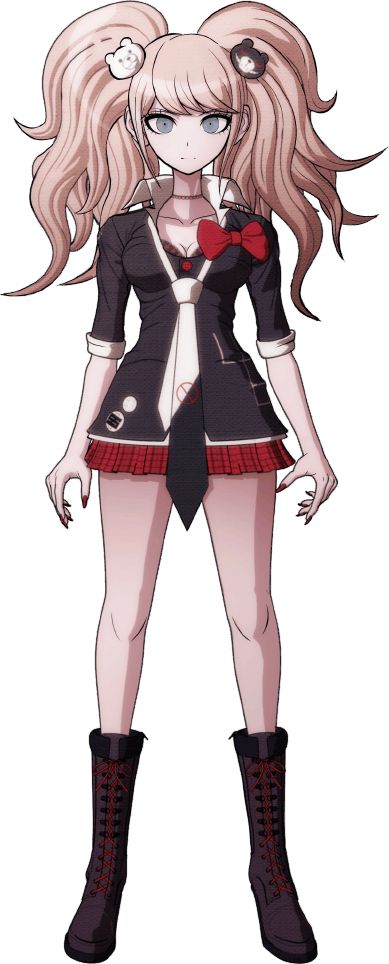 Danganronpa Junko, Danganronpa Monokuma, Junko Enoshima, Danganronpa Trigger Happy Havoc, Danganronpa Game, Danganronpa 1, Trigger Happy Havoc, Trigger Happy, Danganronpa Characters