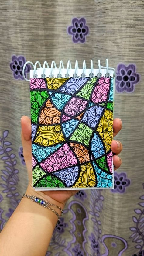 the dooodle station | Refresh yourself with this beautiful doodle on this weekend and get de-stressed!! . . . #doodles #colorfulart #zentangles #doodleoftheday... | Instagram Art Therapy Doodles, Dot Journal Ideas Doodles, Marker Doodles, L Drawing, Aesthetic Healing, Colours Drawing, Sharpie Drawings, Brush Pen Art, Doodle Ideas